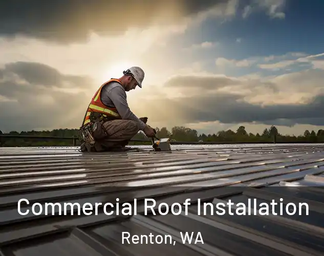  Commercial Roof Installation Renton, WA