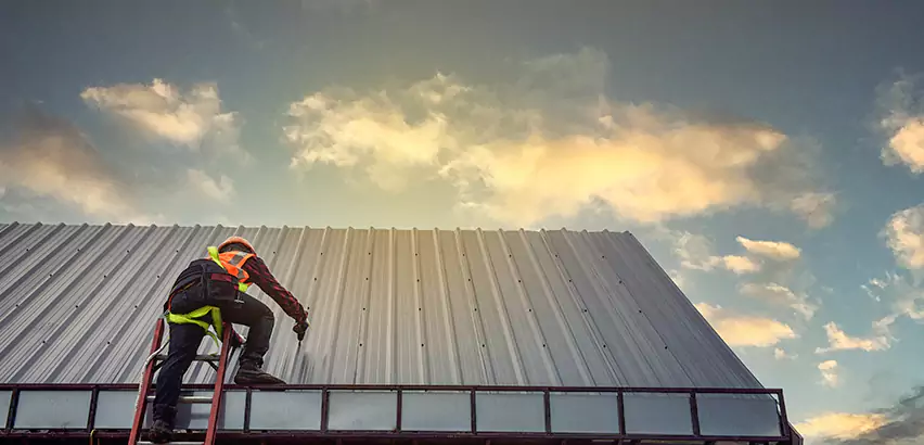 Commercial Built-Up Roof Installation in Renton