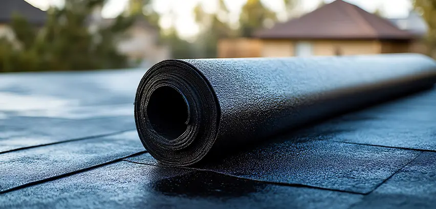 Rubber Flat Roof Replacement in Renton