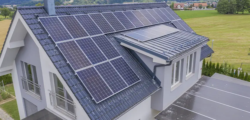 Residential Solar Roof Installation in Renton