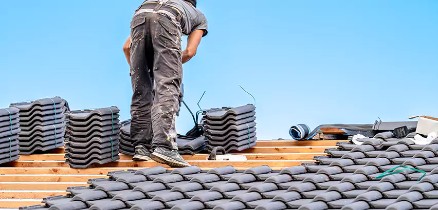Replacing Tile Roof Underlayment in Renton