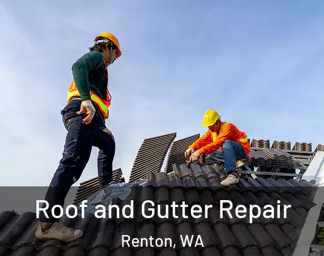  Roof and Gutter Repair Renton, WA