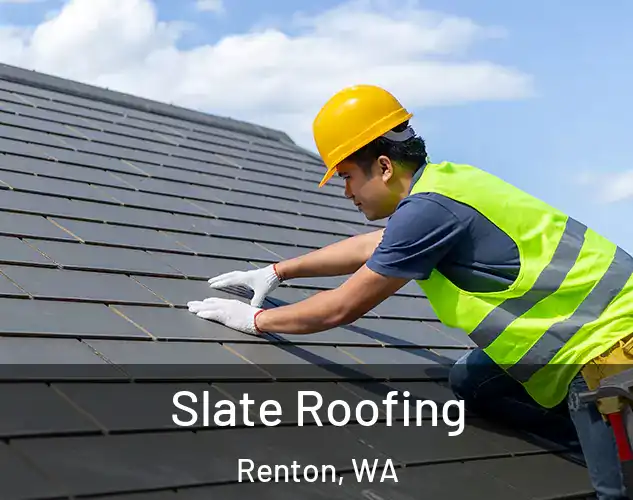  Slate Roofing Renton, WA